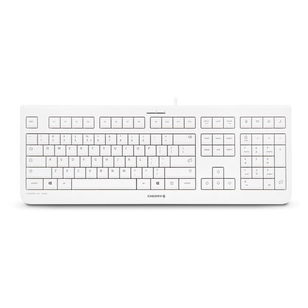 Lt Grey Usb 104+4 Whisper Quiet Keys Las, Cherry Americas, Mfr#: JK-0800EU-0